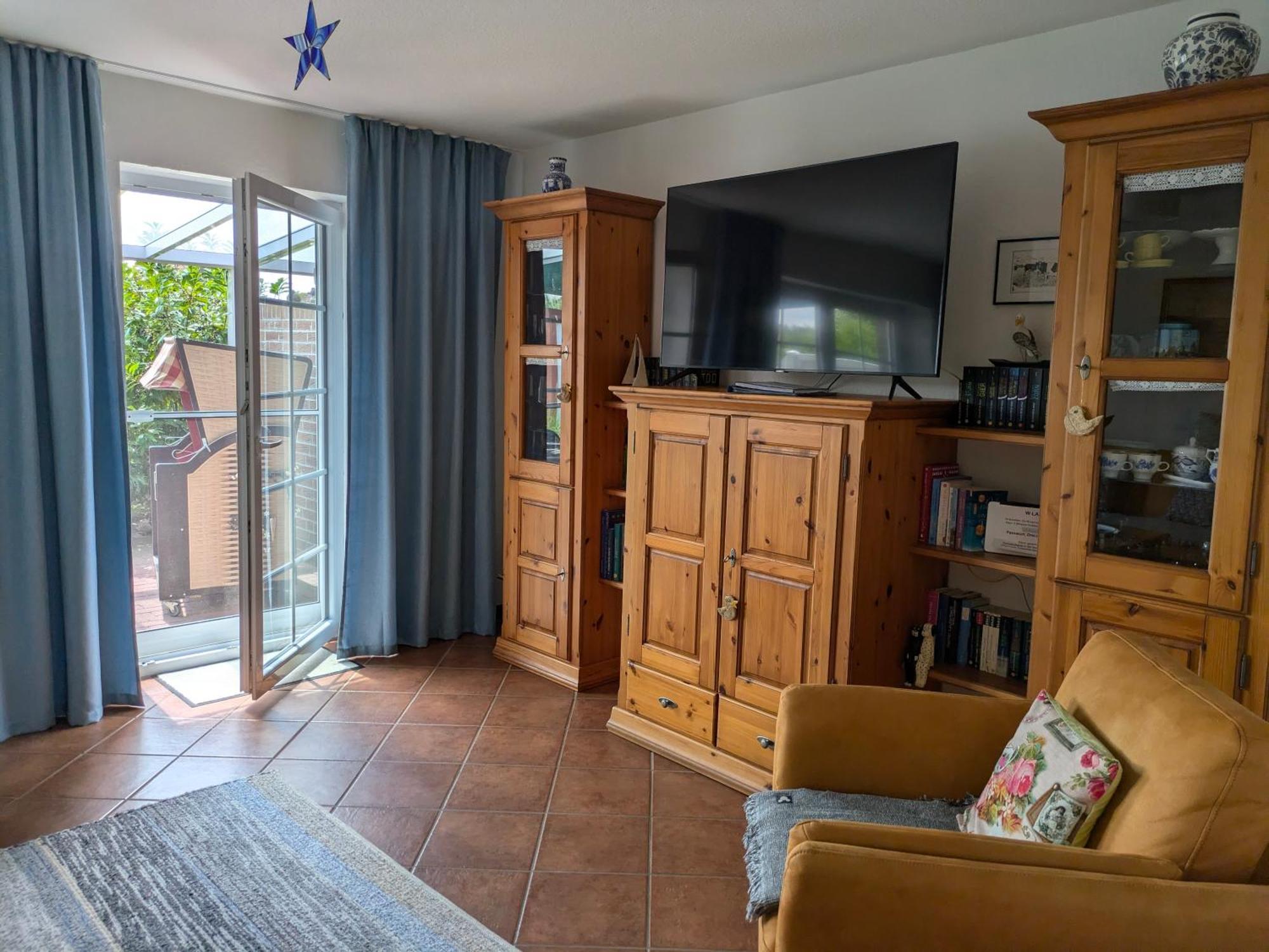 Drei-Insel-Blick Neßmersiel Extérieur photo