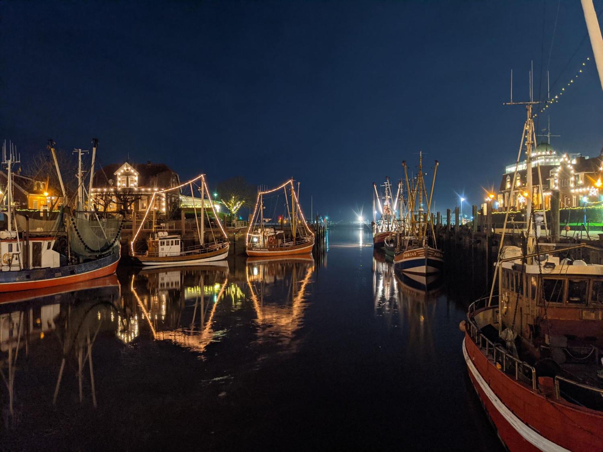Drei-Insel-Blick Neßmersiel Extérieur photo