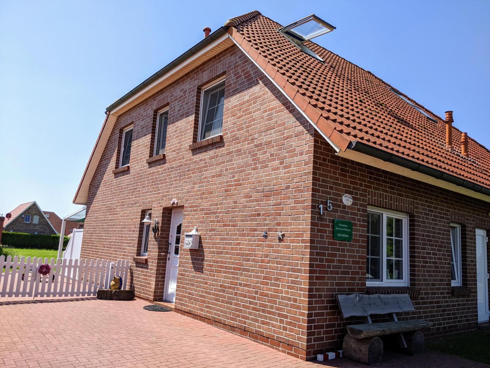 Drei-Insel-Blick Neßmersiel Extérieur photo